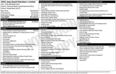 2022 Jeep Grand Cherokee L Limited 4x2