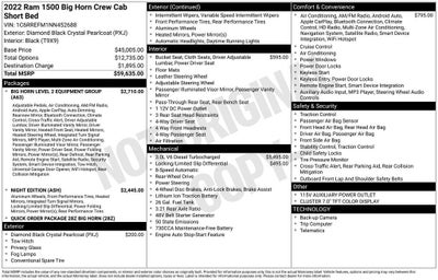2022 RAM 1500 Big Horn