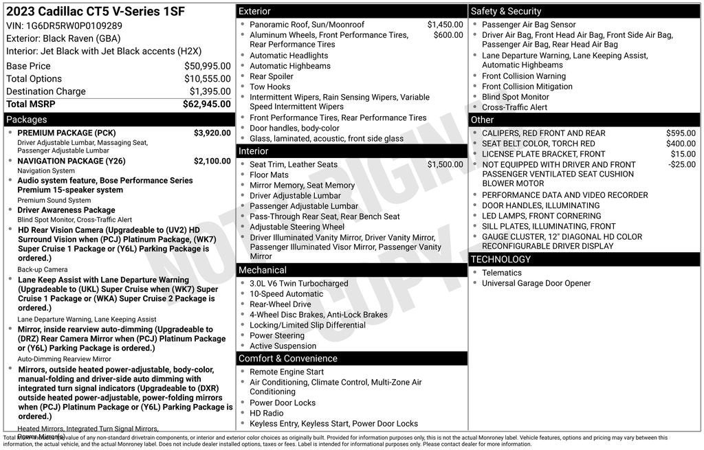 2023 Cadillac CT5-V V-Series