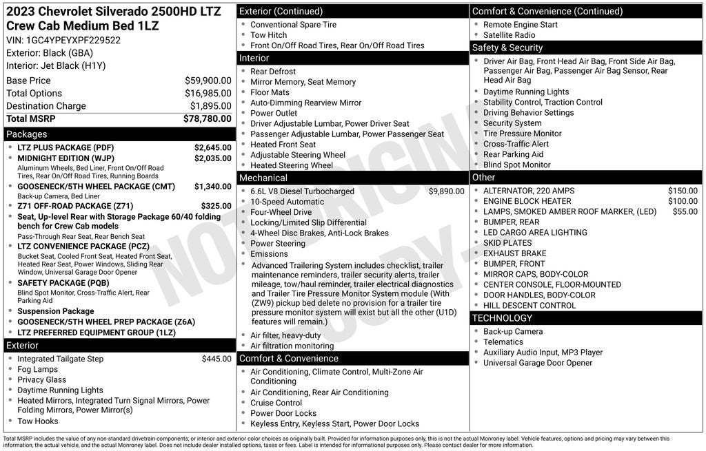 2023 Chevrolet Silverado 2500 HD LTZ