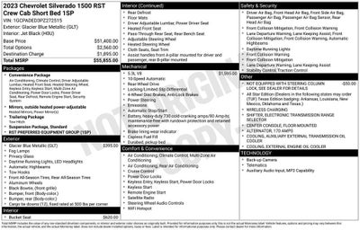 2023 Chevrolet Silverado 1500 RST
