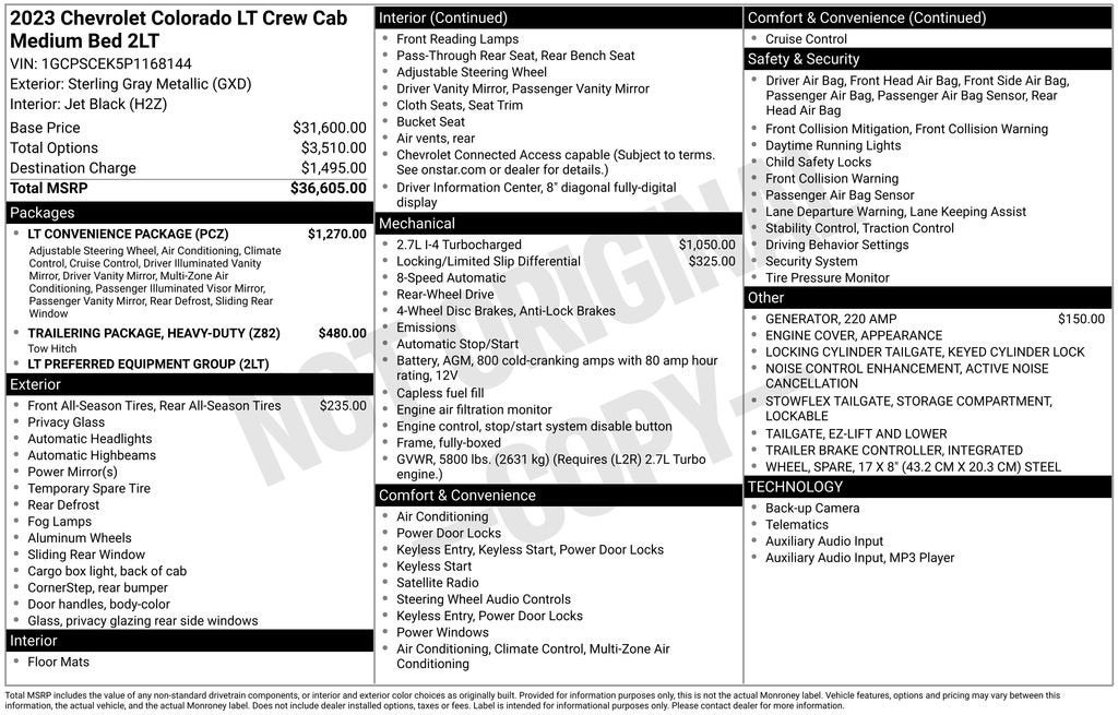 2023 Chevrolet Colorado LT