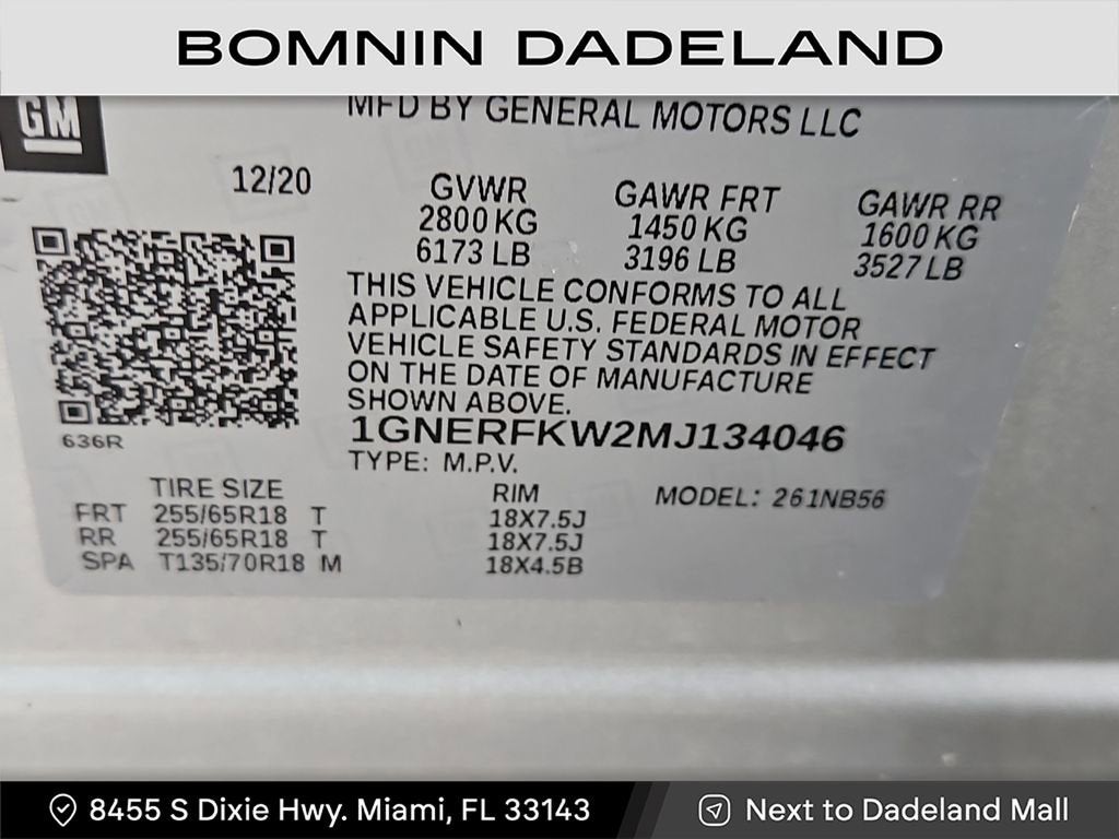 2021 Chevrolet Traverse LS