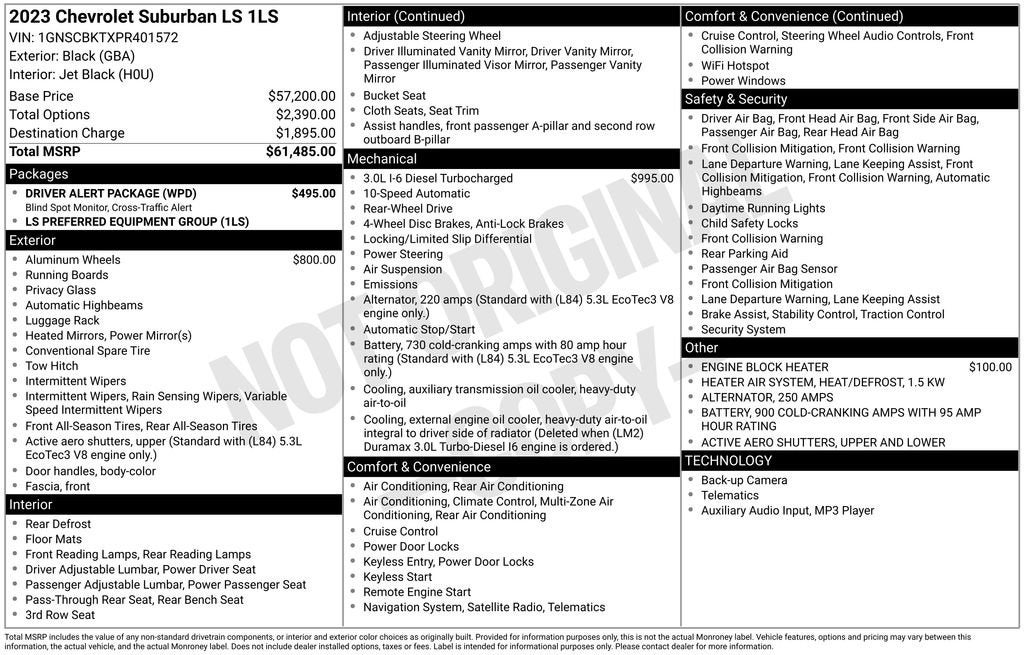 2023 Chevrolet Suburban LS
