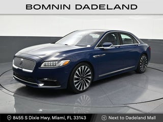 2017 Lincoln Continental Black Label