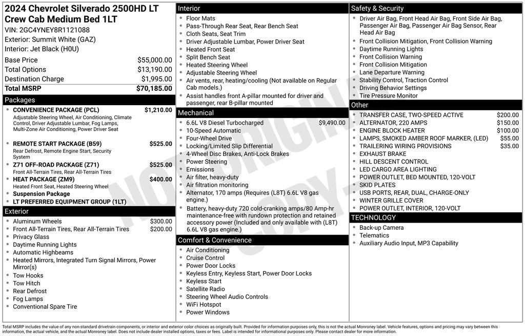 2024 Chevrolet Silverado 2500 HD LT