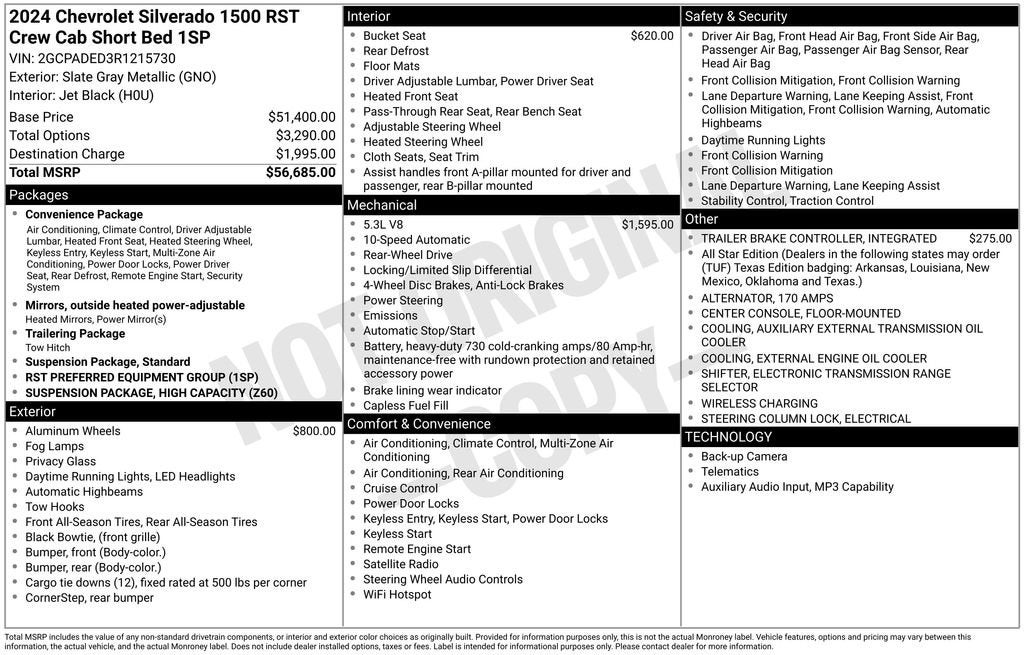 2024 Chevrolet Silverado 1500 RST