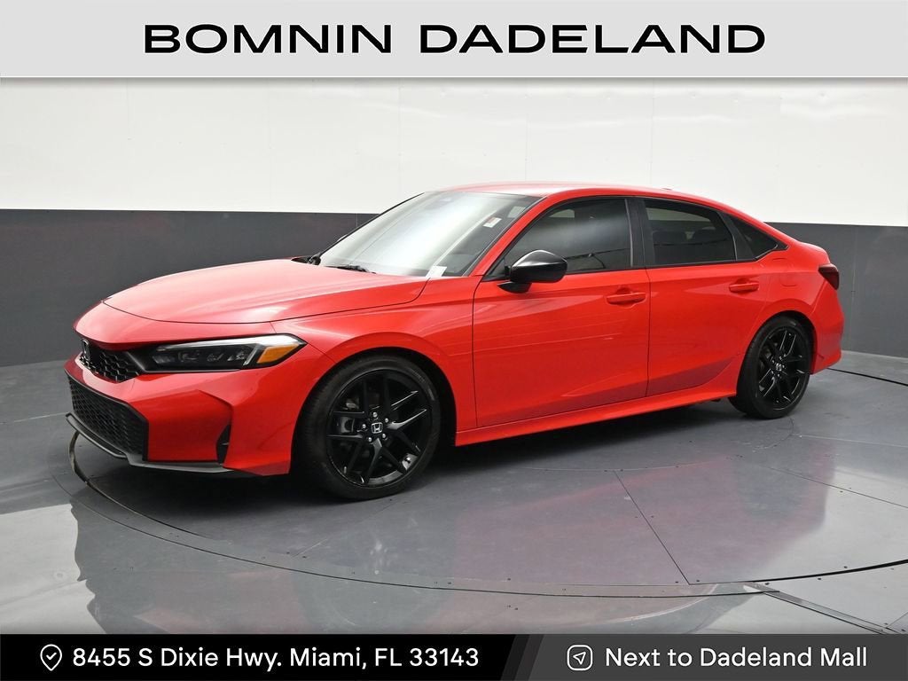 2025 Honda Civic Sedan Sport