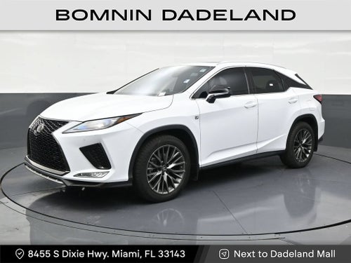 2022 Lexus RX 350 F SPORT Handling
