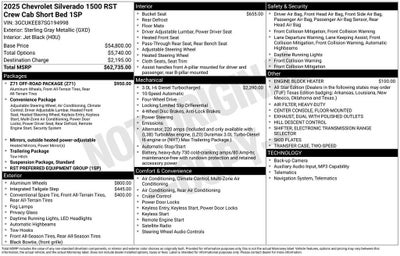 2025 Chevrolet Silverado 1500 RST