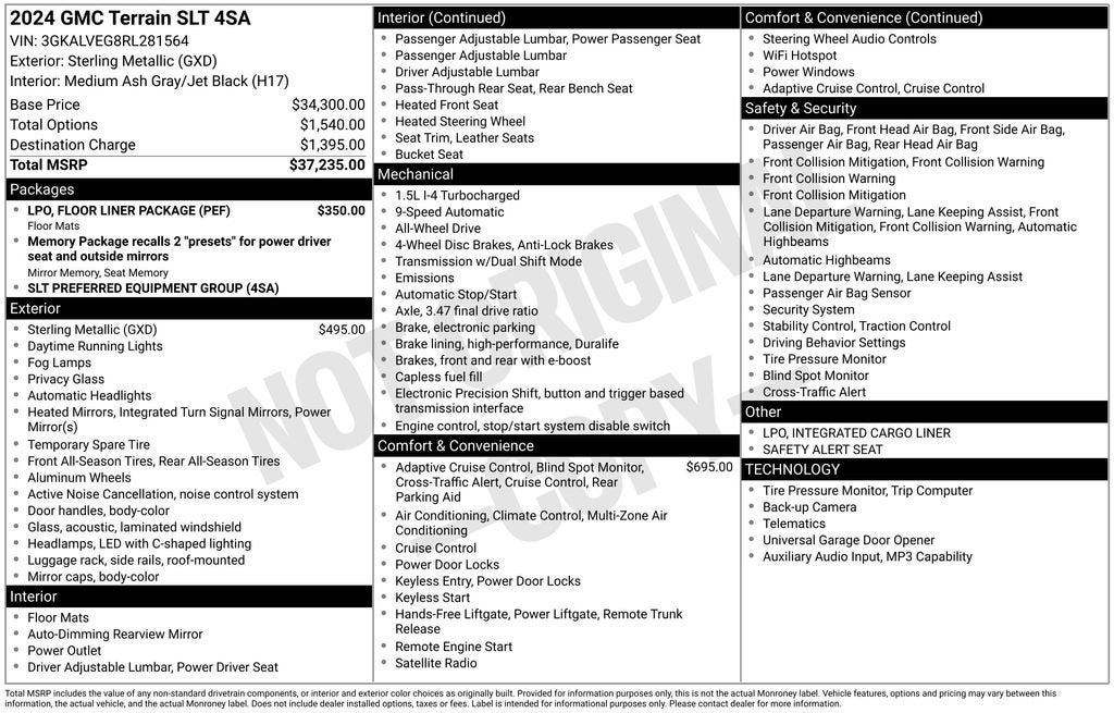 2024 GMC Terrain SLT