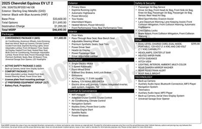 2025 Chevrolet Equinox EV LT
