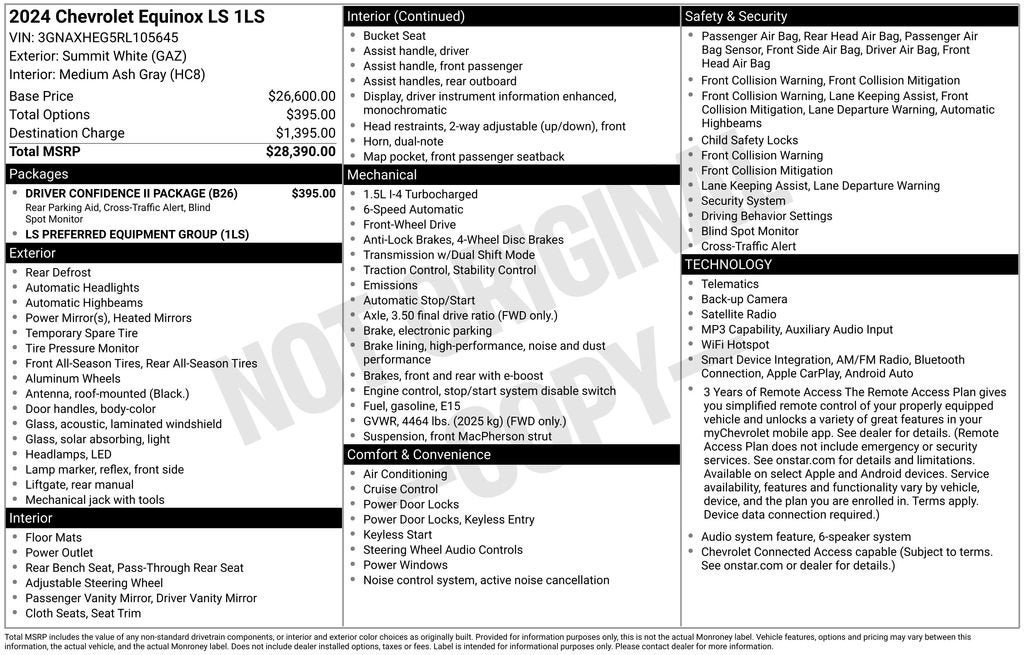 2024 Chevrolet Equinox LS