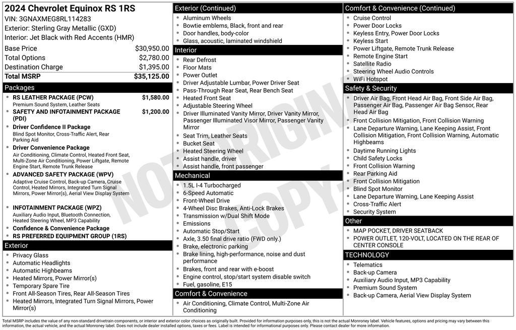 2024 Chevrolet Equinox RS