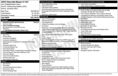 2025 Chevrolet Blazer 3LT