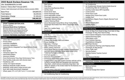 2023 Buick Enclave Essence