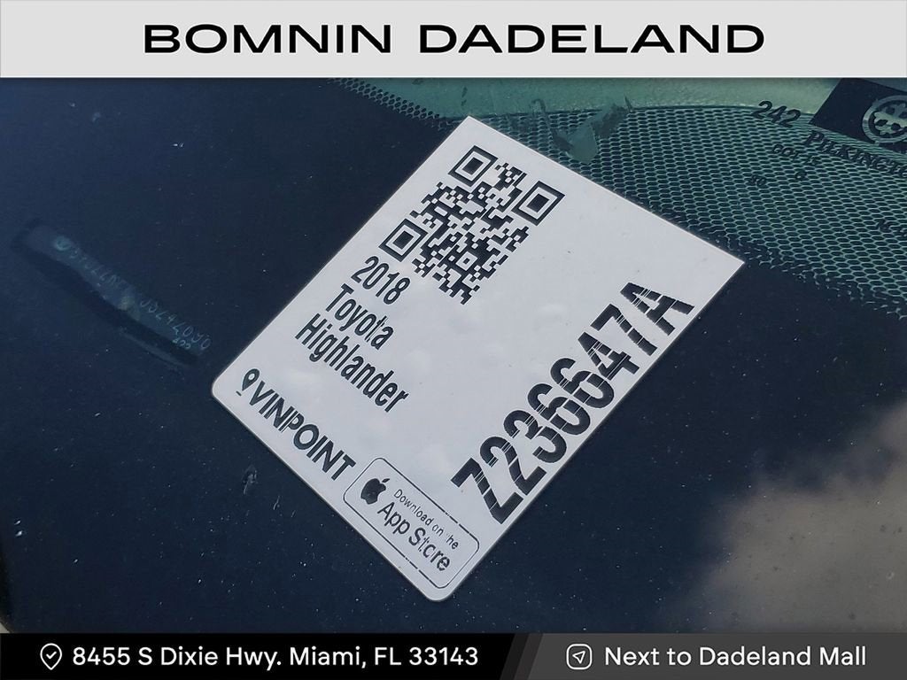 2018 Toyota Highlander LE