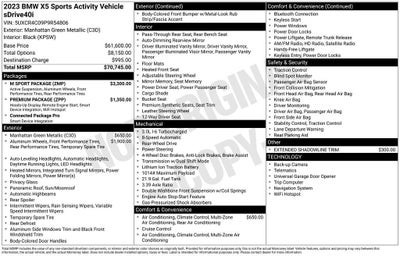 2023 BMW X5 sDrive40i
