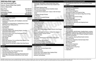2025 Kia EV6 Light