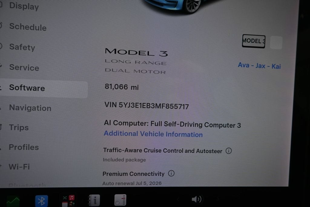 2021 Tesla Model 3 Long Range