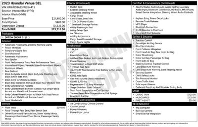2023 Hyundai Venue SEL
