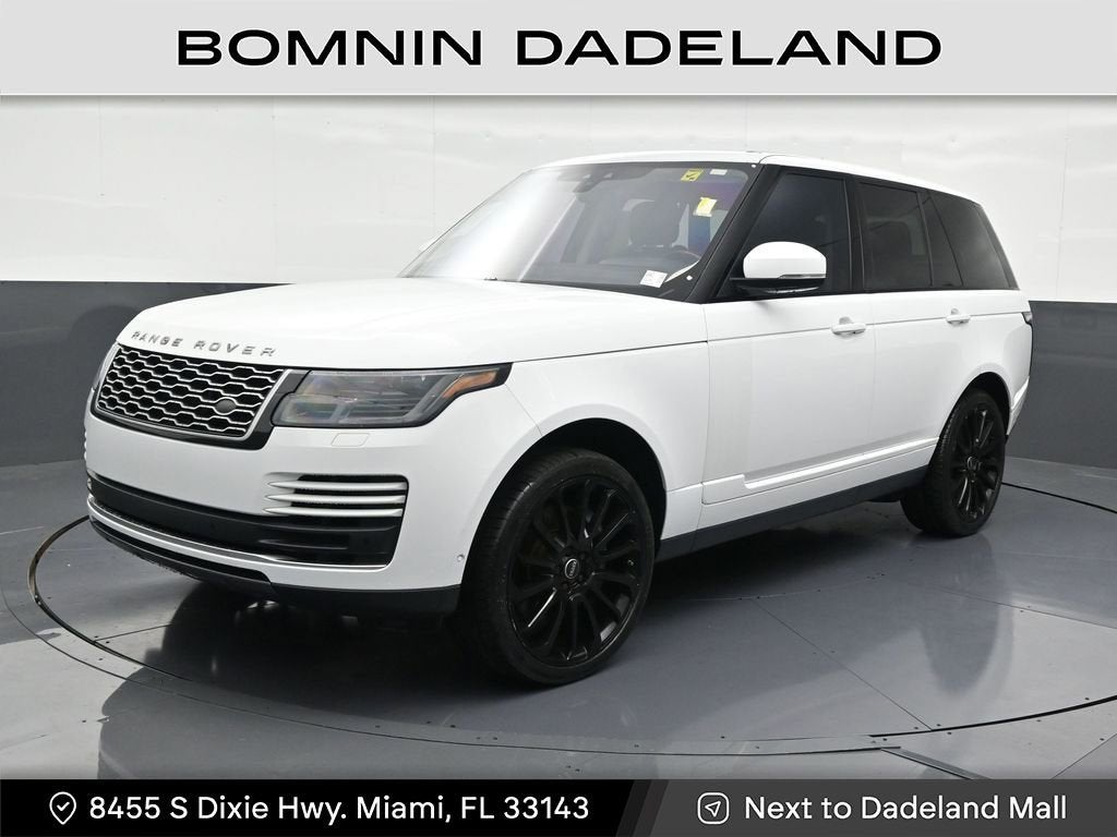 2020 Land Rover Range Rover HSE