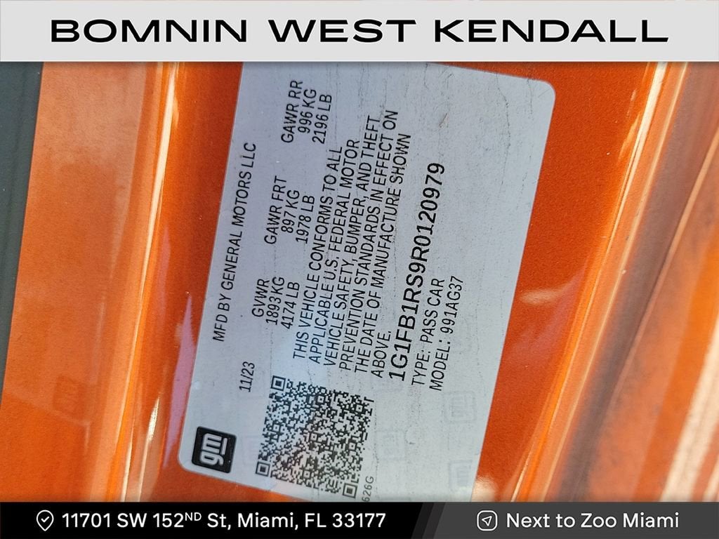 2024 Chevrolet Camaro 1LT