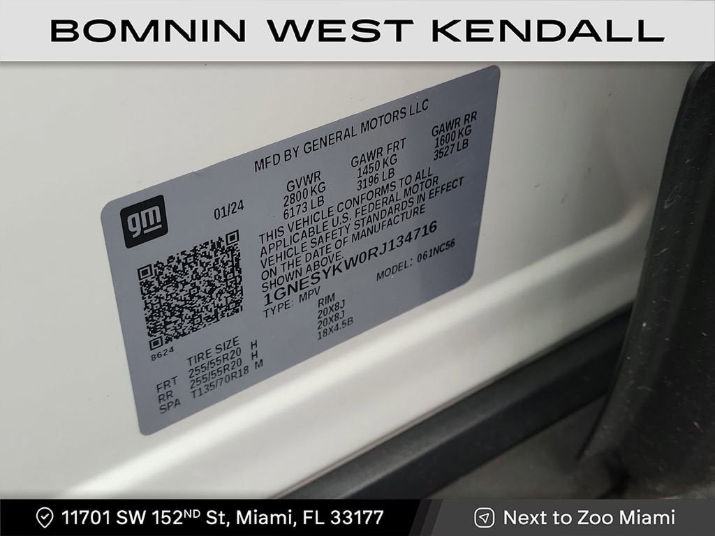 2024 Chevrolet Traverse Limited RS