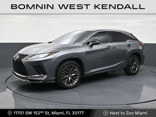 2022 Lexus RX RX 350 F SPORT Handling