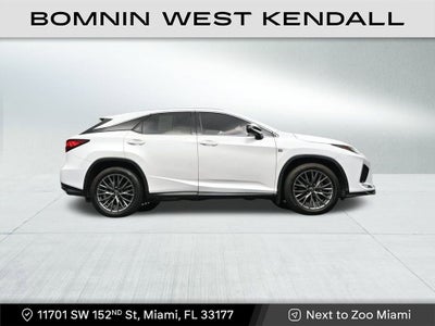 2022 Lexus RX RX 350 F SPORT Handling