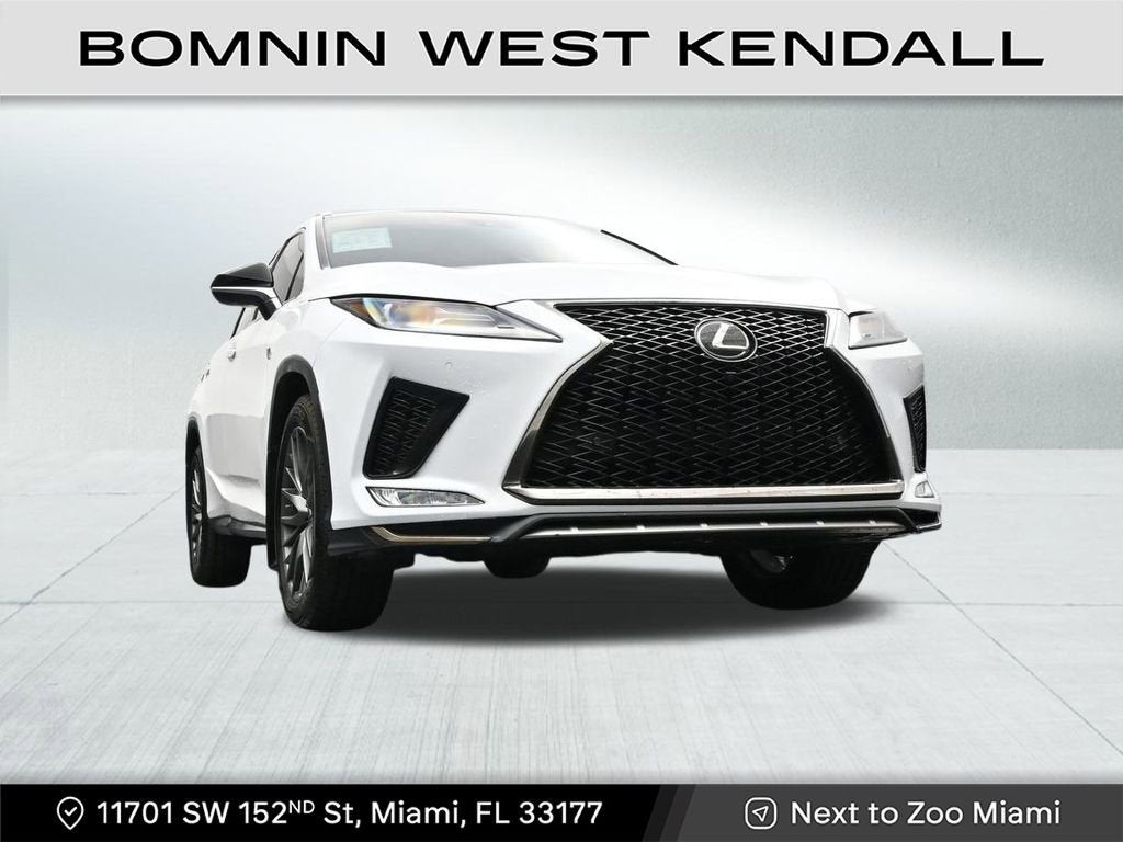 2022 Lexus RX RX 350 F SPORT Handling