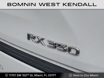 2022 Lexus RX RX 350 F SPORT Handling