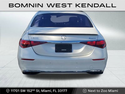2022 Mercedes-Benz S-Class S 580