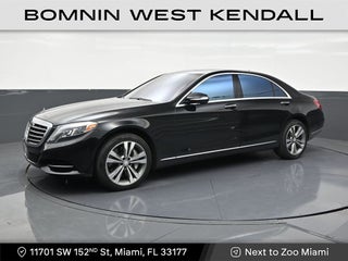 2016 Mercedes-Benz S-Class S 550