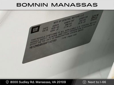 2017 Chevrolet Malibu Premier