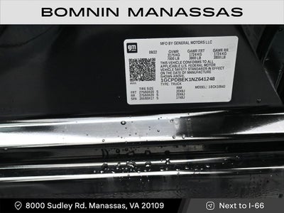 2022 Chevrolet Silverado 1500 Custom