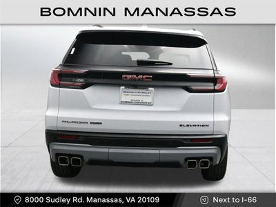 2025 GMC Acadia Elevation