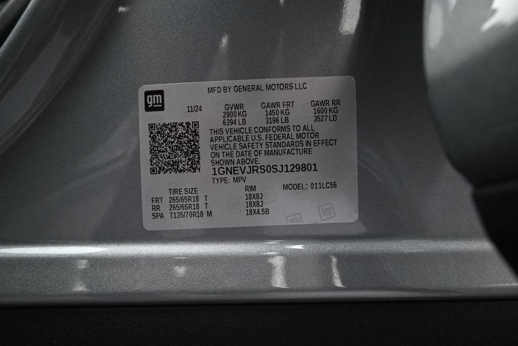 2025 Chevrolet Traverse Z71