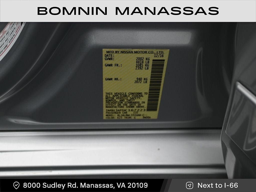 2017 Nissan Altima 3.5 SL