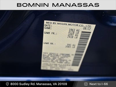 2022 Nissan Altima 2.5 SR