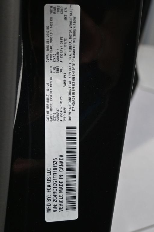 2026 Chrysler Voyager LX