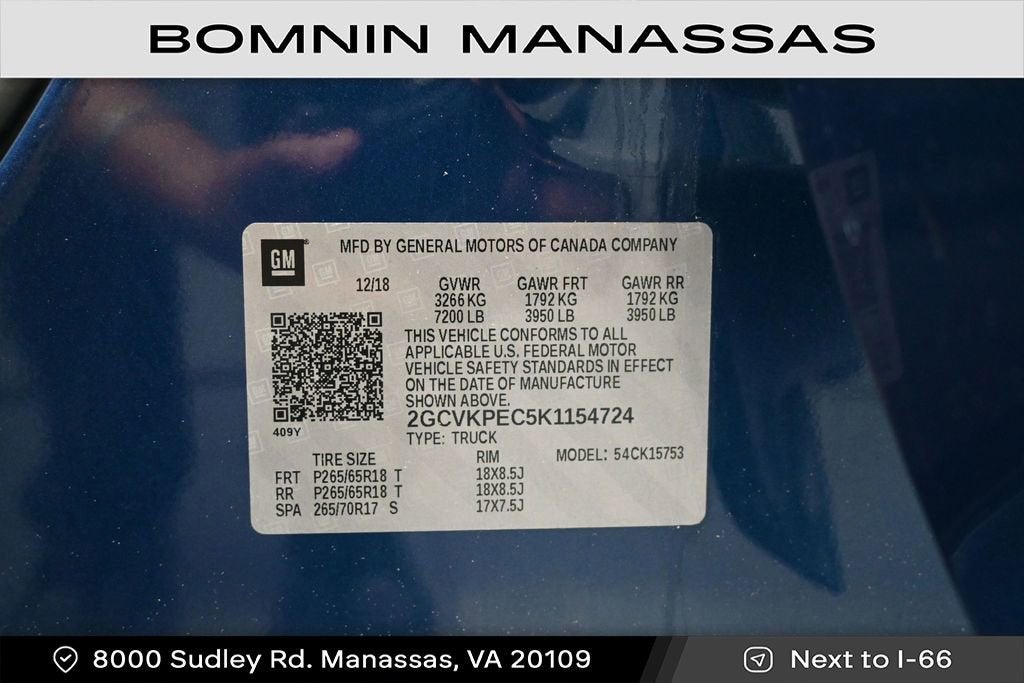 2019 Chevrolet Silverado LD LT