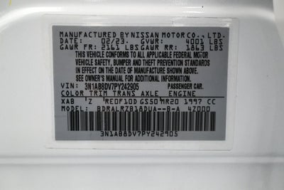 2023 Nissan Sentra SR Xtronic CVT