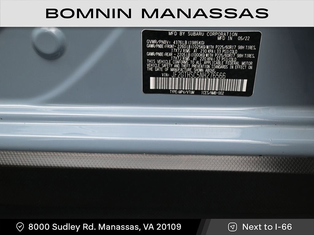 2022 Subaru Crosstrek Sport