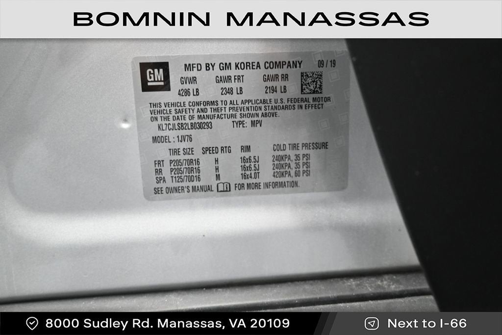 2020 Chevrolet Trax LT