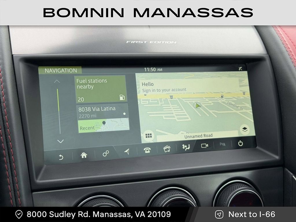 2021 Jaguar F-TYPE First Edition