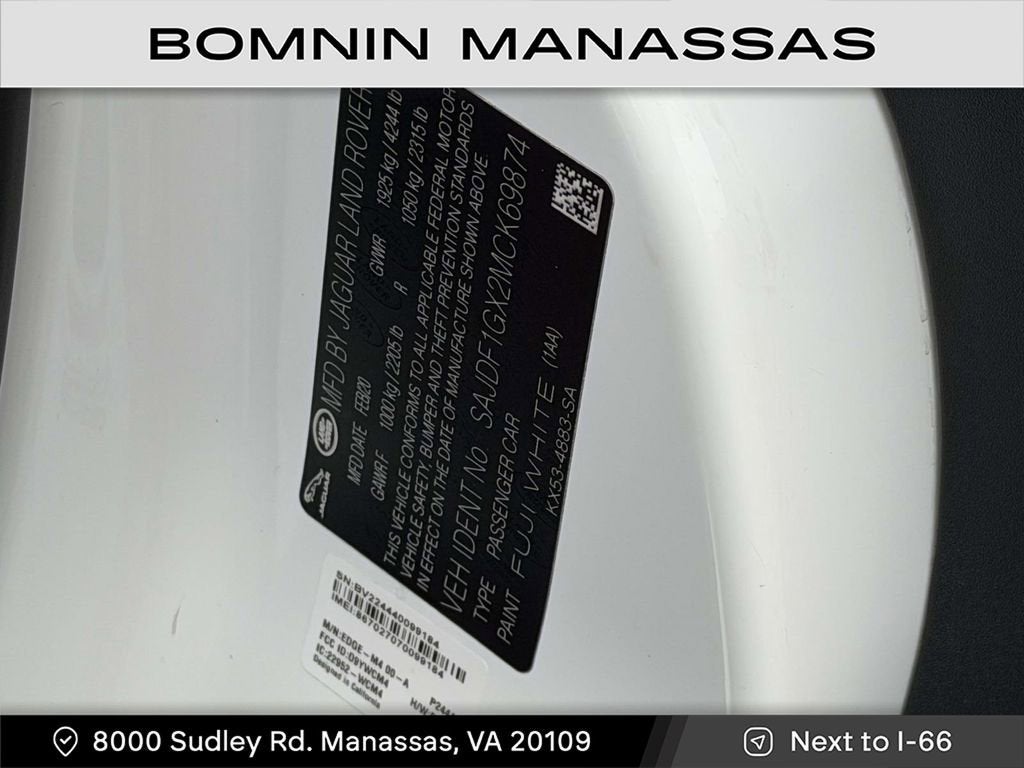 2021 Jaguar F-TYPE First Edition