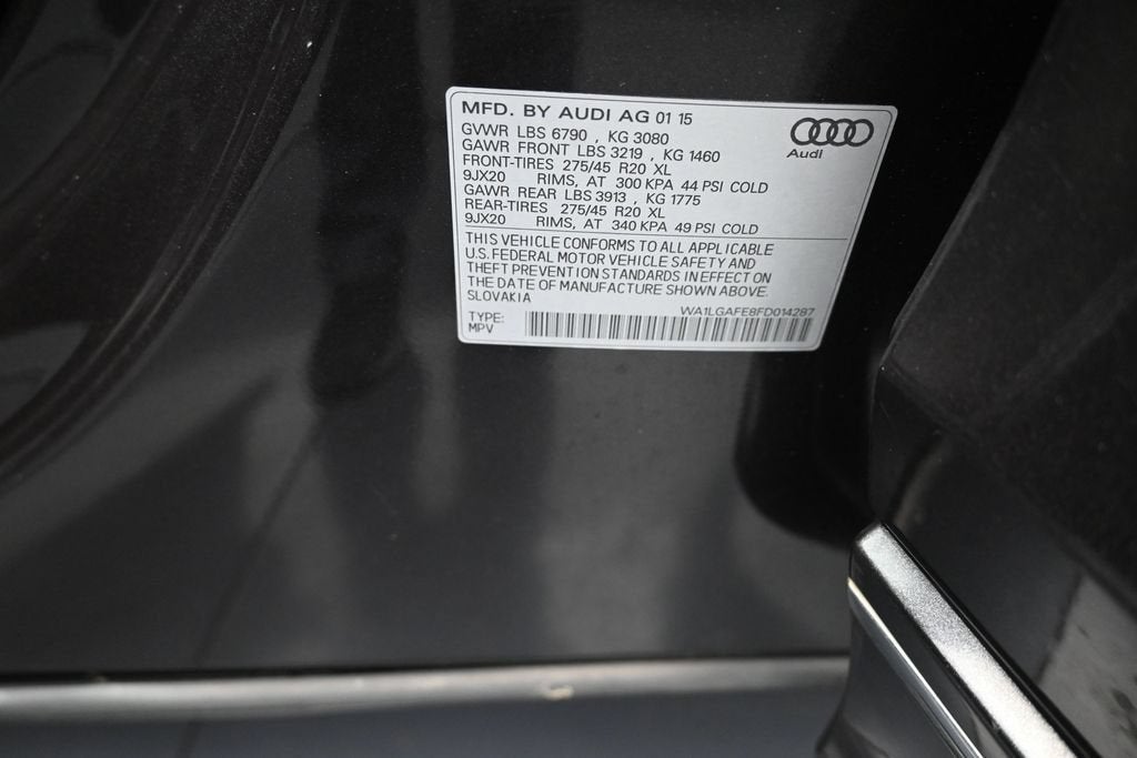 2015 Audi Q7 3.0T Premium