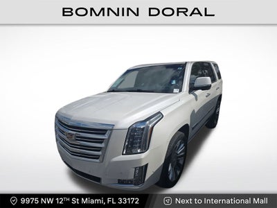2018 Cadillac Escalade Platinum Edition