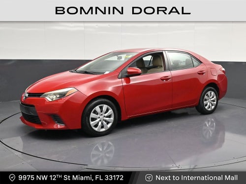 2016 Toyota Corolla LE